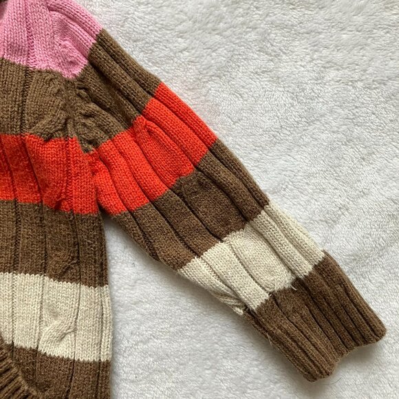 Tommy Hilfiger Baby 6-9M Striped Hooded Sweater | 100% Cotton Knit | VGUC - Picture 8 of 16